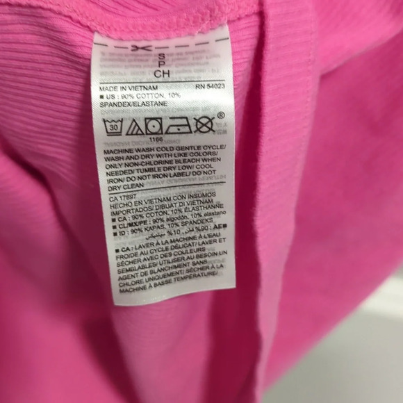 Old Navy Pink Fitted Tank Top - Picture 4 of 4